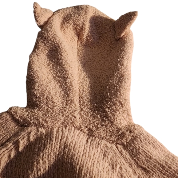 NWT Cat & Jack Toddlers Girls Hooded Bear Pullover Sweater - 2T - 3T - Picture 3 of 5